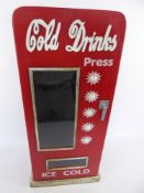 A Retro-Glazed Coco-Cola Drinks Cabinet.