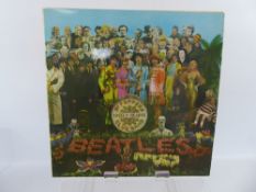 A Beetles Vinyl LP Record Sgt. Pepper's Lonely Hearts Club Band, 1968.