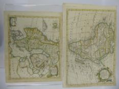 An Antique Hand Coloured Map of Africa sculpt J. Lodge from the Robert Sieur Geographer to the