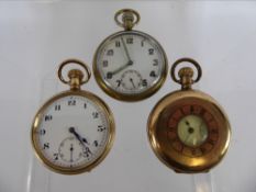 A General Service Time Piece Pocket Watch, stamped 041178, enamel face with second hand aperture,