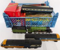 A Quantity of Hornby Railway 00 Gauge Scale Models, including a 'Flying Scotsman Locomotive', two '