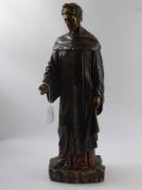 A Bronze Figure, understood to depict 'Dante Alighieri' approx 51 cms. (af)