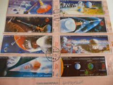 A Box of All-World Stamps, loose and in packets, including a large quantity of Cosmic interest.