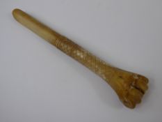 An Antique Bone Marrow Scoop.