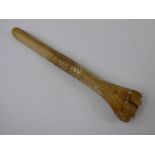 An Antique Bone Marrow Scoop.