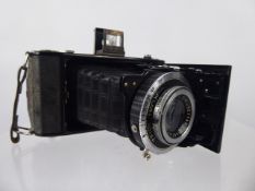 A Circa 1932 Zeiss Ikon Nettar 515/2 Folding Camera, nr F99476 with a Nettar Anastigmat 1:45 f =