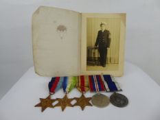 A Group of Medals awarded to MX45119 I E.T. Hacker (Leslie Ewart Thornton) S.Y. P.O. H.M.S. Rodney