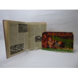 A Bound 1941 Meccano Magazine book containing Volume XXV1 Nos. 1 -12 together with a Maccano