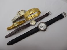 Five Watches, including a WMC Stainless Steel, being water resistant to 3 ATM (nr 8815) together