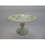 A Pair of Grainger Ware Compotes/Cake Stands, hand painted with foliate design.