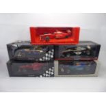 A Quantity of 1:18 Scale Die Cast Formula I Cars, including Ferrari (Irvine), Ford, McLaren, Renault