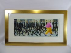A Gilt-Framed and Glazed Limited Edition Print by Sarah Jane Szikora, released in Spring 2002,