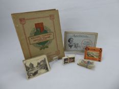 A Quantity of Tea and Cigarette Cards, including a book of Military Uniforms of the British Empire