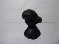 An Antique South Asian Opium Weight, approx 7 cms in height.