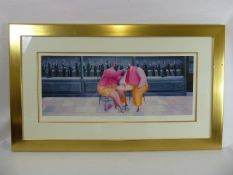 A Gilt-Framed and Glazed Limited Edition Print by Sarah Jane Szikora, released in Autumn 2003,