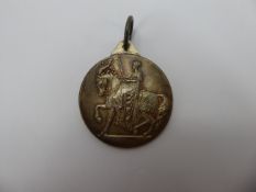 A Mappin & Webb, London Metal Medallion of The Shire Horse Society, together with various horse