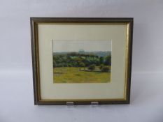 20th Century Oil on Board, entitled 'Totteridge London', monogram DNN, approx 34.5 x 39 cms.