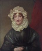 English School, Late 18th Century, Oil on Canvas depicting a Portrait of a Lady, approx 76 x 63 cms,