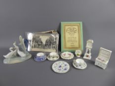 Miscellaneous Miniature Porcelain, including Coalport and Newhall, together with a small quantity of