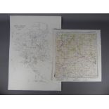 Approx 40 Photocopied Historical Reference Maps of the local area, detailing land and owners,