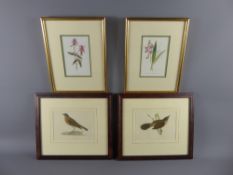 Miscellaneous Pictures and Prints, including a Brandon-Cox print, a set of four garden birds and