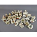 A Quantity of Crested Ware Porcelain, including Arcadian, Griffin, Carlton, Waverley etc, approx