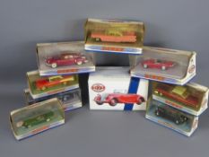 A Box of Miscellaneous Toy Cars and a Motorbike, approximately 11 Dinky and 11 Matchbox, including