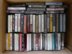 A Collection of Music Audio Tape Cassettes, including George Michael, Prince, The Cars, Beatles,