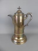 A Generously Proportioned Silver Plated Tankard, approx 40 cms.