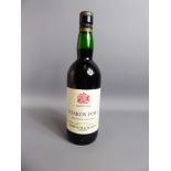 A Bottle of Labelled 'Guards Port', Produce of Portugal, retailer Fortnum & Mason London', with