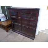 A Globe Wernicke Glaze Fronted Bookcase, approx 128 x 36 x 123 cms.