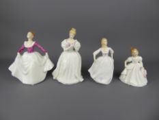 Miscellaneous Royal Doulton Figurines, including Denise, Lisa, Amanda and a Francesco Porcelain
