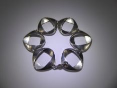 A Georg Jensen Henning Koppel (1918 -1981) Silver Bracelet, pattern 190, approx 29.6 gms, the