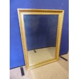 Contemporary Gilt Framed Mirror, approx 72 x 103 cms.