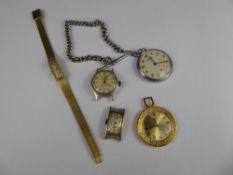 A Collection of Vintage Wrist Watches, including NEDA, Ingersoll Triumph, a lady's Rotary watch,