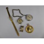 A Collection of Vintage Wrist Watches, including NEDA, Ingersoll Triumph, a lady's Rotary watch,