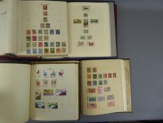 Six Albums of All-World Stamps, including many classic-era.