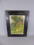 An Original Pastel by G Hillyard Swinstead (1860 - 1926), signed and entitled 'Hall Place',