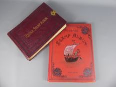 Two Old World Albums, containing GB, Empire and All-World Stamps, mint and used, from QV to early