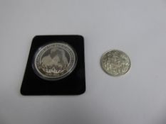 An Australian Proof Silver Crown of one Troy oz., issued to celebrate the birth of Prince George