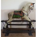 Frederick Henry Ayres, A Traditional Hand Crafted Rocking Horse, circa 1927/1929. The Dapple Grey