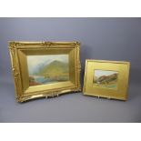 Charles R. Wood, Watercolour depicting a Highland scene, approx 26 x 18 cms, signed and dated