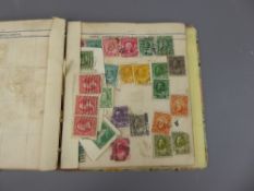 A Small Stock-Book of Pre-1940 Stamps, together with a stock-card of nine mint and never-mounted