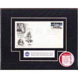 Space: USA stamps or covers in small frames by Framed Collectibles.