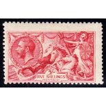 1913 Waterlow 5/- rose-carmine Mint, centred to lower left, fine.