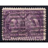 1897 Jubilee $2 deep violet used, fine.