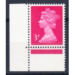 3p bright magenta PCP/DEX Missing Phosphor ex Cyl. 38 bottom left corner copy. U/M, fine.