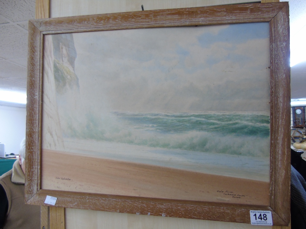 GALE FORCE, CUCKMERE HAVEN, SIGNED JOHN SYLVESTER