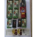 7 BOXED W BRITAINS FIGURES, WW11 LEADERS