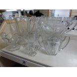 QUANTITY OF DAVIDSON / CHIPPENDALE GLASS